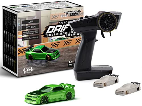 Turbo Racing 1:76 Scale Mini Drift RC Car