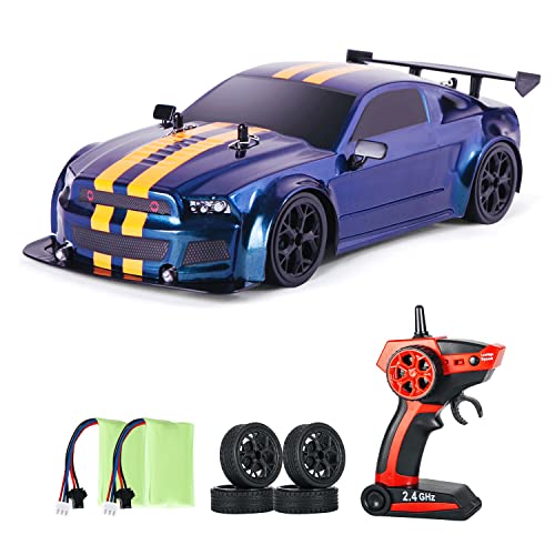 iBlivers 1:14 RC Drift Car with LED Lights
