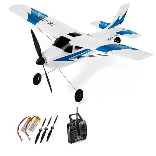Top Race 3-Channel RC Airplane for Kids & Adults