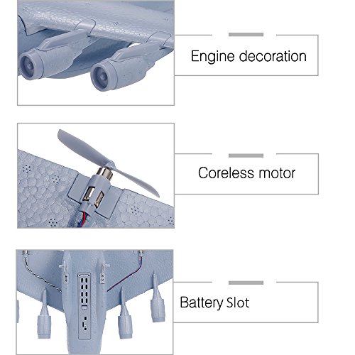 GoolRC C-17 2CH RC Airplane - Easy to Fly