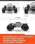 BEZGAR HM121 1:12 Scale 4x4 RC Monster Truck