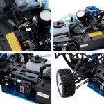 BINGXMF 1/10 Nitro 4WD Rock Crawler Truck