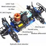 WANZRXX 1/8 Nitro RC Racing Truck 4WD