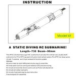 HOOBEN 1/48 German U-Boat RC Submarine Kit