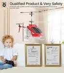 SYMA S39 RC Helicopter - Beginner Friendly, Red
