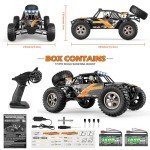 High-Speed 1:12 Scale Off-Road RC Truck