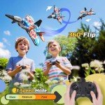 Beginner-Friendly RC Drone Airplane with Lights