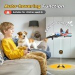 Beginner-Friendly RC Drone Airplane with Lights