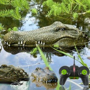 Remote Control Alligator Head Boat - Rechargeable Fun