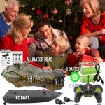 Remote Control Alligator Head Boat - Rechargeable Fun