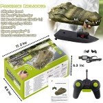 Remote Control Alligator Head Boat - Rechargeable Fun
