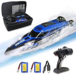 Fast RC Speed Boat for Kids - 20+ MPH
