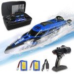 Fast RC Speed Boat for Kids - 20+ MPH