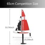 VOLANTEXRC 2-Channel Remote Control Sailboat 54