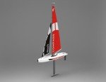 VOLANTEXRC 2-Channel Remote Control Sailboat 54