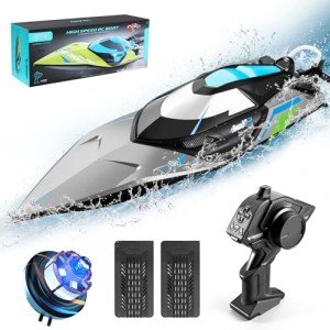 4DRC Brushless RC Speed Boat - 40+ MPH