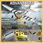 ANBURI P47 Thunderbolt RC Plane for Beginners