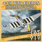 ANBURI P47 Thunderbolt RC Plane for Beginners
