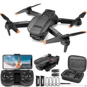 1080P Mini Drone with Gesture Control and Case