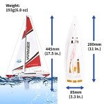 PLAYSTEAM Voyager 280 Wind Powered RC Sailboat