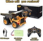 Kolegend 6-Channel RC Dump Truck with Lights
