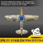 VOLANTEXRC 4CH WWII P40 Warhawk RC Plane