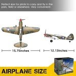 VOLANTEXRC 4CH WWII P40 Warhawk RC Plane
