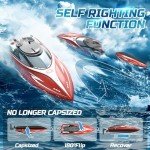 DEERC H120 Fast RC Boat for Pool & Lake