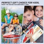 DEERC H120 Fast RC Boat for Pool & Lake