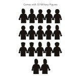 Kowkis German U-552 Submarine Building Kit Set