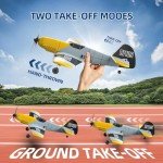 DEERC BF-109 Remote Control Airplane with Batteries