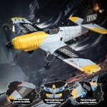 DEERC BF-109 Remote Control Airplane with Batteries