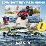 BEZGAR TX123 Fast Remote Control Boat - 32+ KPH