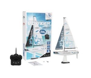 PLAYSTEAM Voyager 400 2.4GHz RC Sailboat - Blue