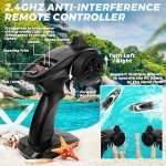 BEZGAR TX123 Fast Remote Control Boat - 32+ KPH