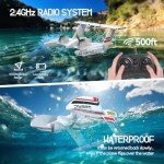 DEERC Amphibious RC Plane for Land and Water