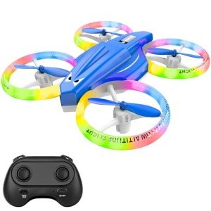 Mini LED Drone for Kids - Easy to Fly!