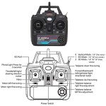 Leopmase F-22 RC Plane with Stunt Features