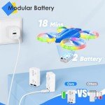 Mini LED Drone for Kids - Easy to Fly!