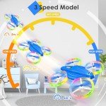 Mini LED Drone for Kids - Easy to Fly!