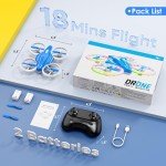 Mini LED Drone for Kids - Easy to Fly!