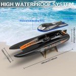 VOLANTEXRC AtomicX 40MPH Brushless RC Racing Boat
