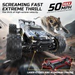 DEERC 1:14 Fast RC Truck, 50+ MPH Offroad