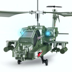 POCO DIVO Apache AH-64 RC Helicopter Toy