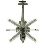 POCO DIVO Apache AH-64 RC Helicopter Toy