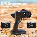 BEZGAR 18" Fast Remote Control Boat - TX125