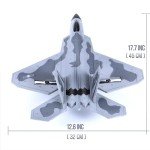 F222 CH Remote Control Fighter Jet for Kids