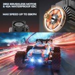 BEZGAR HP141 50MPH Fast Off-Road RC Car