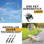 Top Race RC Stunt Plane with Gyro Stabilizer