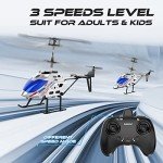 DEERC DE28 LED RC Helicopter for Beginners